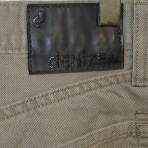 Womens 34 x 34 Denizen from Levi's 218 Slim Straight Tan Jeans